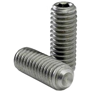 สกรูตัวหนอนนิ้ว (SUS Socket Set Screws)