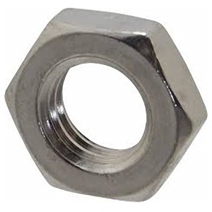 หัวน็อตขอบบาง (Hex Thin Nut)