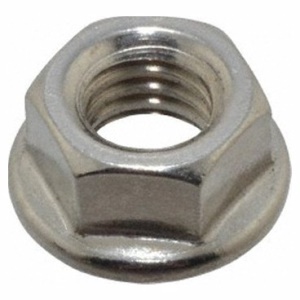 หัวน็อตติดแหวน (Hex Flange Nut)